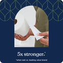 Quilted Northern Ultra Soft & Strong 18 Mega Rolls, 5X Stronger*, Premium Soft Toilet Paper