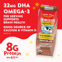 Horizon Organic 1% Lowfat UHT DHA Omega-3 Chocolate Milk, 8 Oz., 6 Count