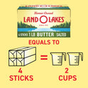 Land O Lakes Stick Butter Salted, 16 oz, 4 Count