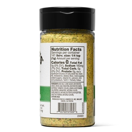 Kinder's Buttery Garlic & Herb Seasoning, 5oz