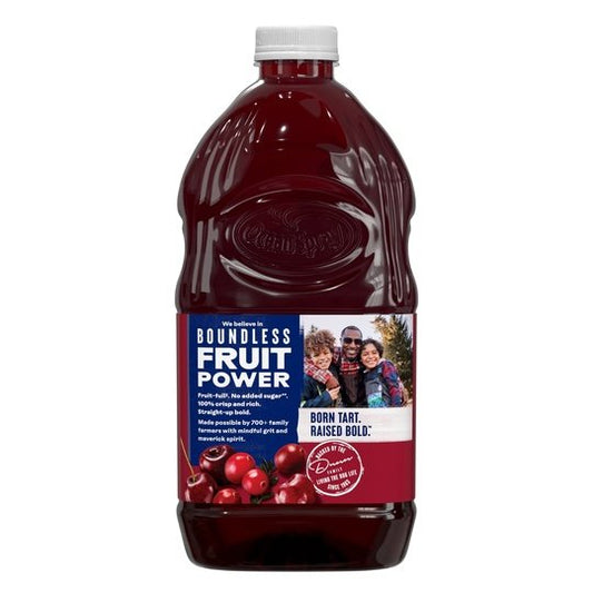 Ocean Spray 100% Juice Drink, Cranberry Cherry Flavor, 64 fl oz Bottle