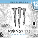 Monster Energy, Zero Ultra, Sugar Free Energy Drink, 12 fl oz, 6 Pack