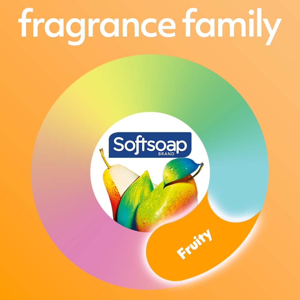 Softsoap Moisturizing Adult Body Wash, Juicy Pomegranate and Mango, for All Skin Type, 20 oz