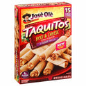 José Olé Beef & Cheese Flour Taquitos 22.5 oz, 15 ct.