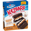 Hostess Chocolate Caramel Kazbars Creamy & Crunchy Layer Bar, Individually Wrapped, 8 Count 10 oz