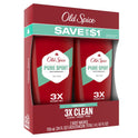 Old Spice High Endurance Body Wash for Men, Pure Sport Scent, 24 fl oz, Pack of 2