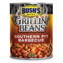 Bush's Grillin' Beans Southern Pit Barbecue, Canned Beans, 22 oz