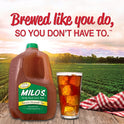 Milo's 100% Natural Famous Unsweet Tea, 128 fl. oz. Jug