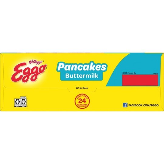 Eggo Buttermilk Pancakes, 29.6 oz, 24 Count (Frozen)