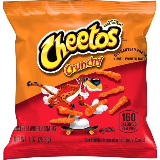 Cheetos Crunchy Cheese Flavored Snacks, 1 oz, 10 Count