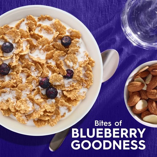 Kellogg's Special K Blueberry Cold Breakfast Cereal, Family Size, 16.9 oz Box