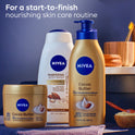 NIVEA Cocoa Butter Body Lotion with Deep Nourishing Serum, 20 Fl Oz