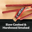 Jack Link’s Beef Sticks, 100% Beef, Original, 12g Protein per Stick, 0.92 oz Stick