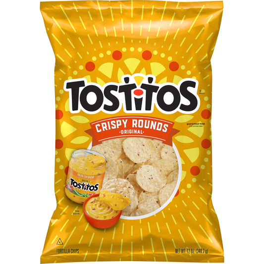 Tostitos Tortilla Chips Crispy Rounds 12 Oz