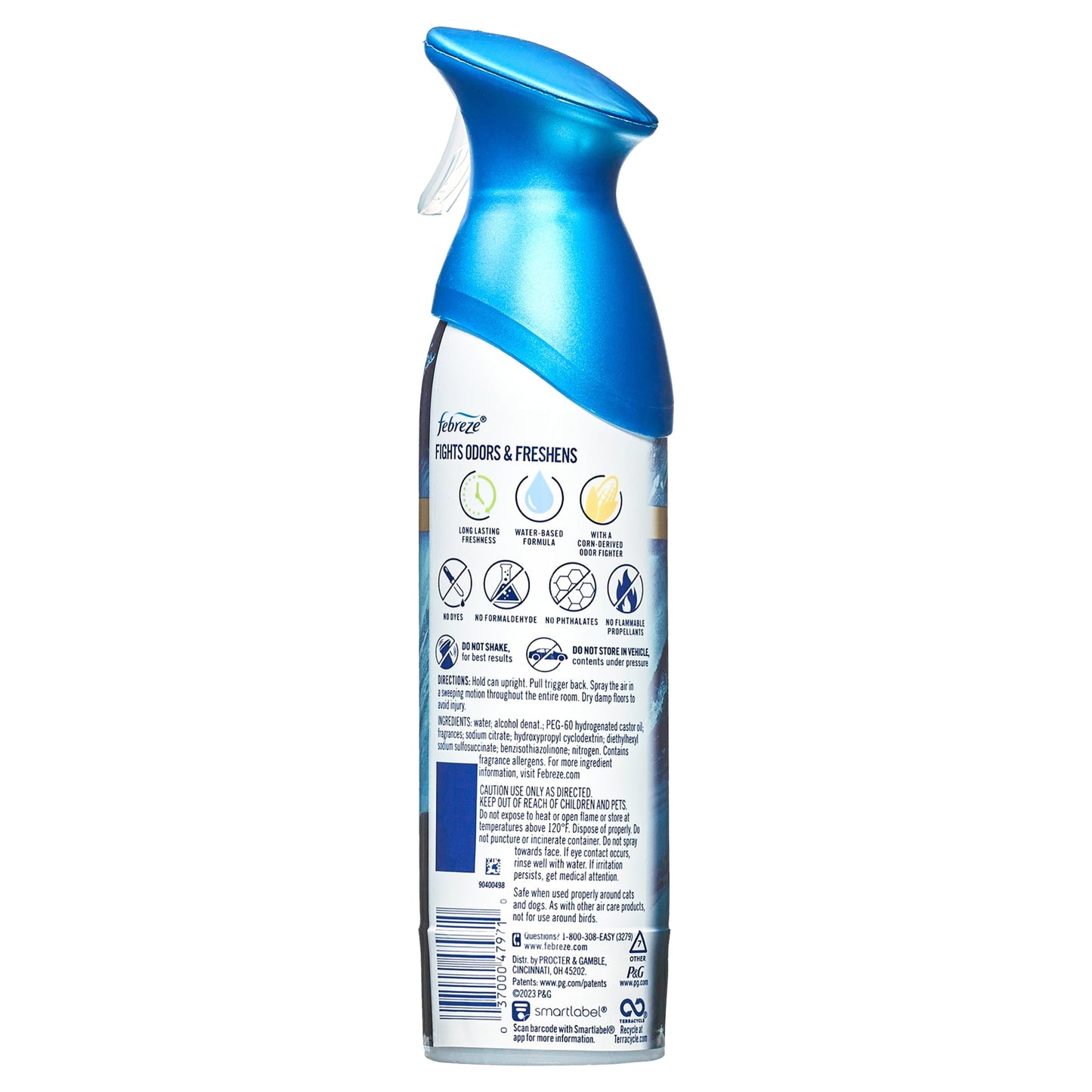 Febreze Odor-Fighting Air Freshener, Ocean, 2 count, 8.8 fl oz each