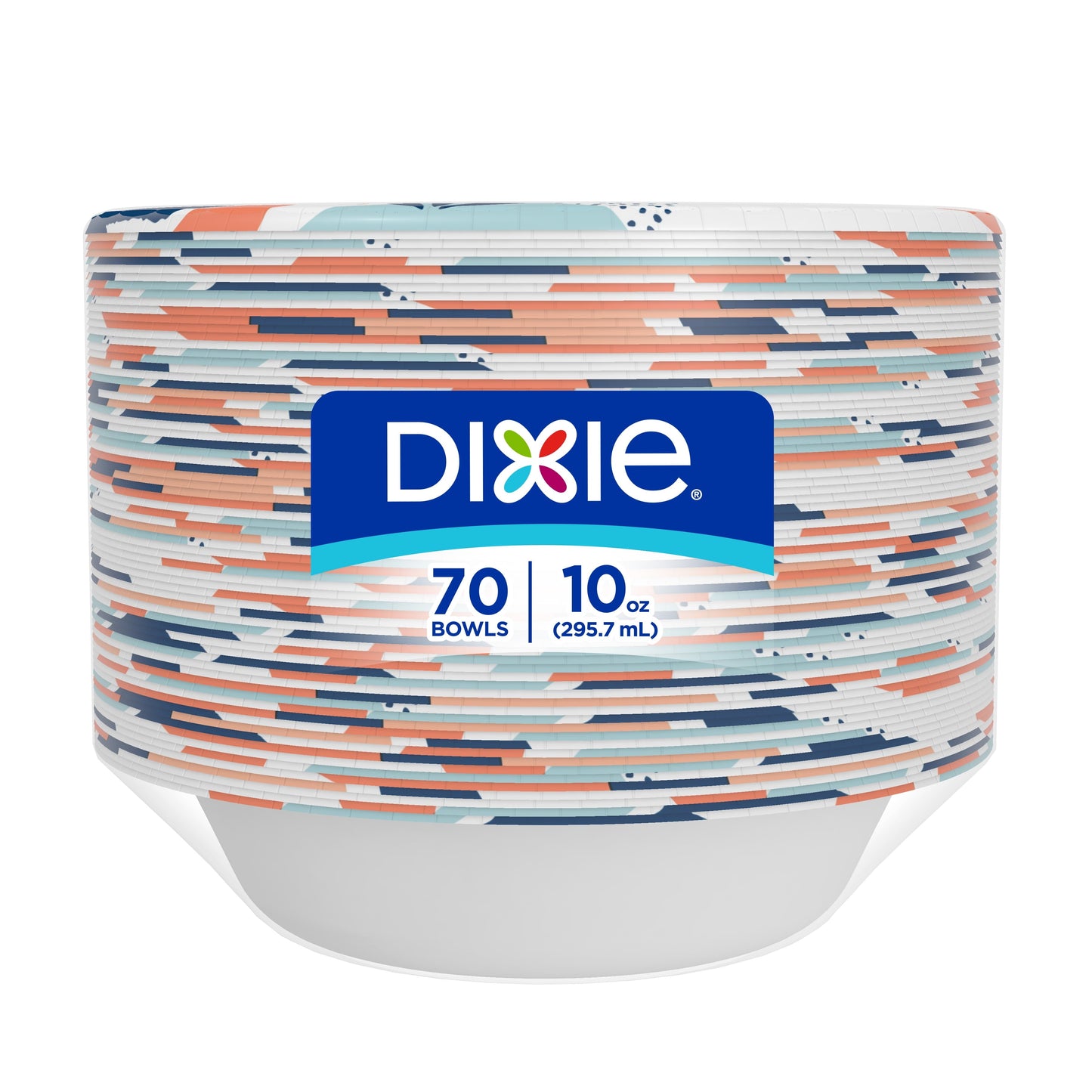 Dixie Disposable Paper Bowls, 10 Ounce, 70 Count