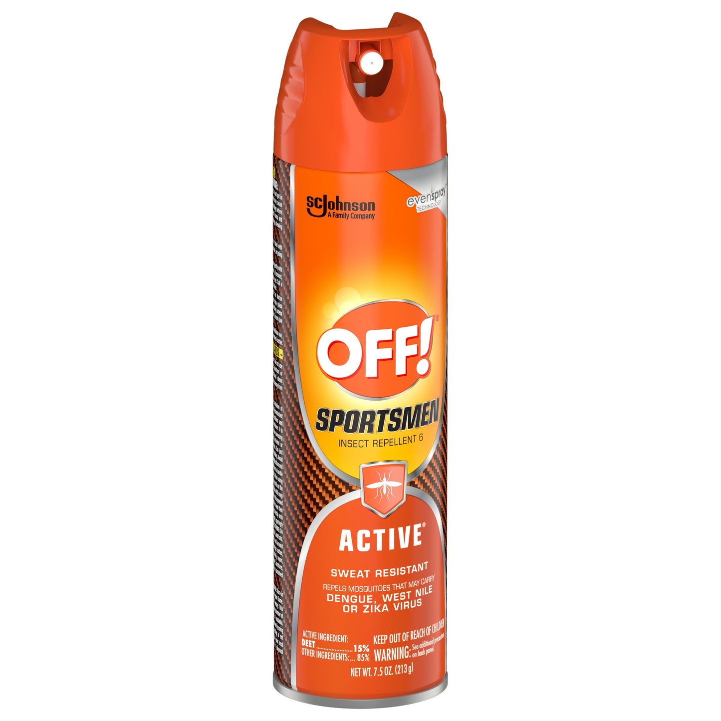 OFF! Sportsmen Active Insect Repellent VI, 7.5 fl oz