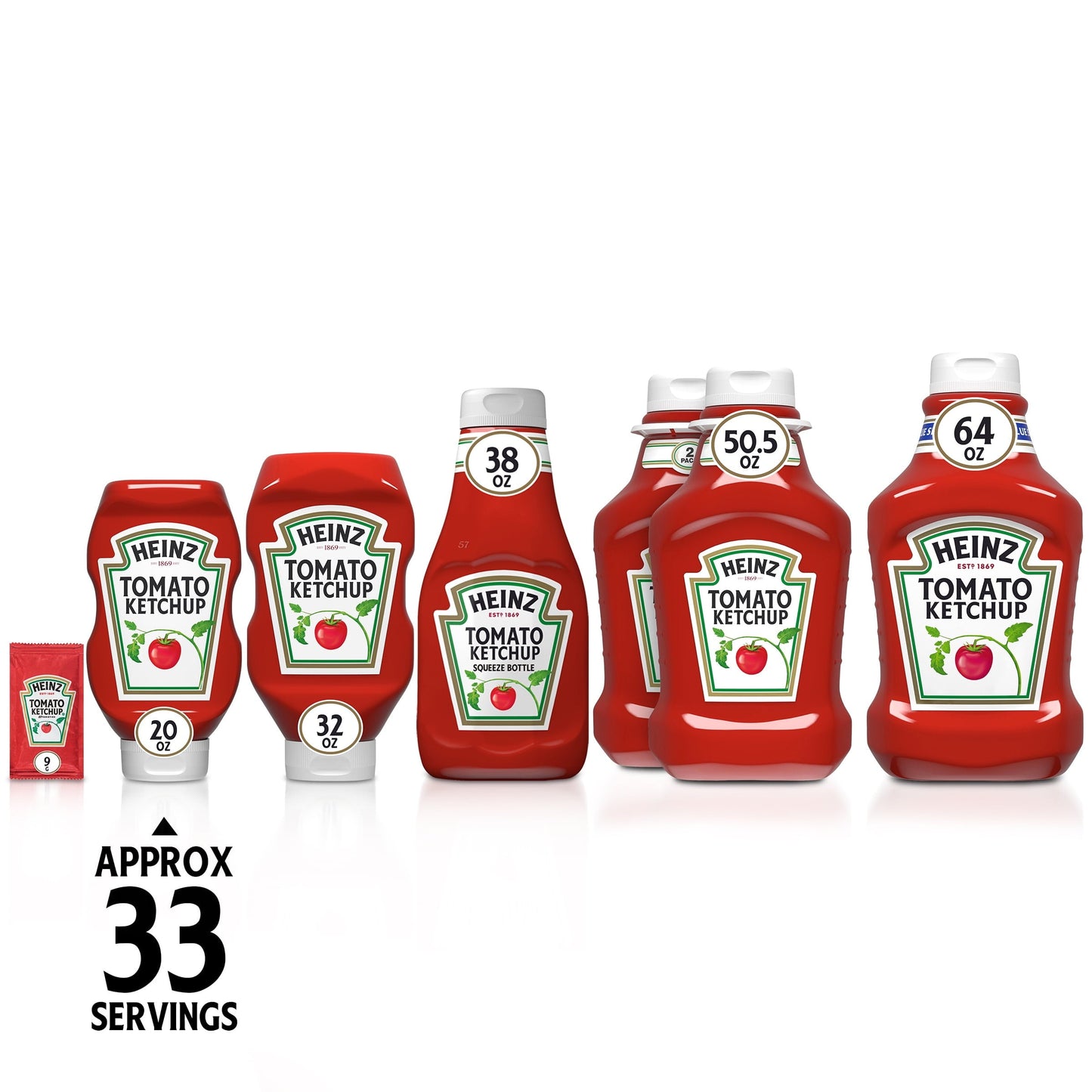 Heinz Tomato Ketchup, 20 oz Bottle