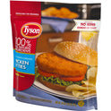 Tyson Fully Cooked and Breaded Chicken Patties, 1.62 lb Bag (Frozen)