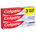 Colgate Baking Soda and Peroxide Whitening Toothpaste, Brisk Mint, 3 Pack