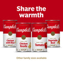 Campbell's Condensed Family Size Chicken Noodle Soup, 22.4 oz. Can