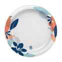 Dixie Disposable Paper Plates, Multicolor, 8.5 in, 200 Count