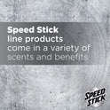 Speed Stick Deodorant for Men, Regular - 3 ounce (4 Pack)