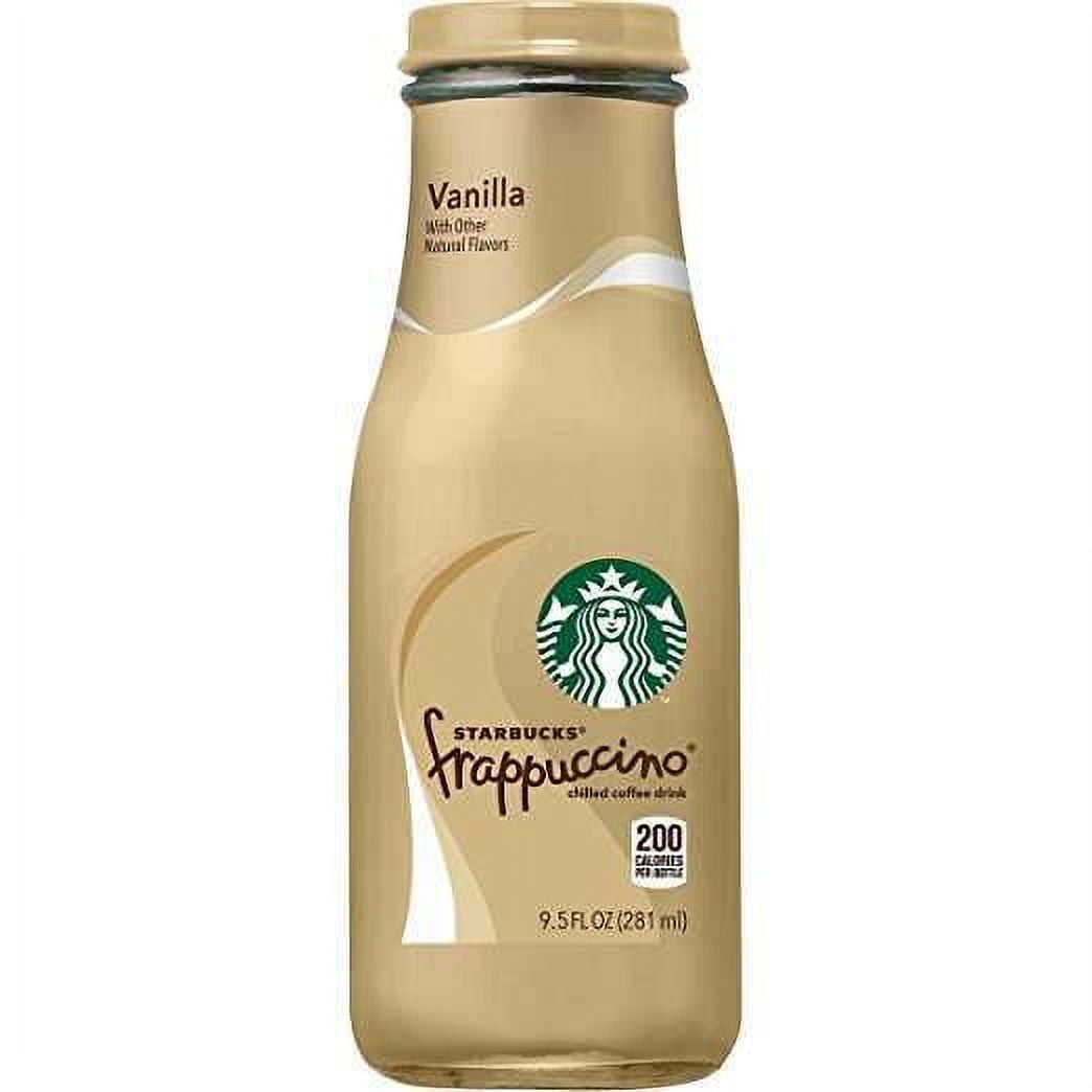 Starbucks Frappuccino Vanilla Chilled Coffee Drink, 9.5 fl oz, 4 count