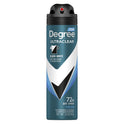 Degree Ultra Clear Long Lasting Men's Antiperspirant Deodorant Dry Spray, Fresh, 3.8 oz