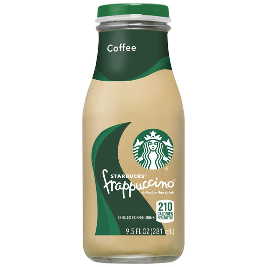 Starbucks Frappuccino Iced Coffee, 9.5 oz, 4 Pack Bottles