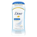 Dove Women's Antiperspirant Deodorant Stick Twin Pack, Original Clean, 2.6 oz