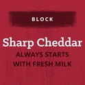 Kraft Sharp Cheddar Cheese, 8 oz Block