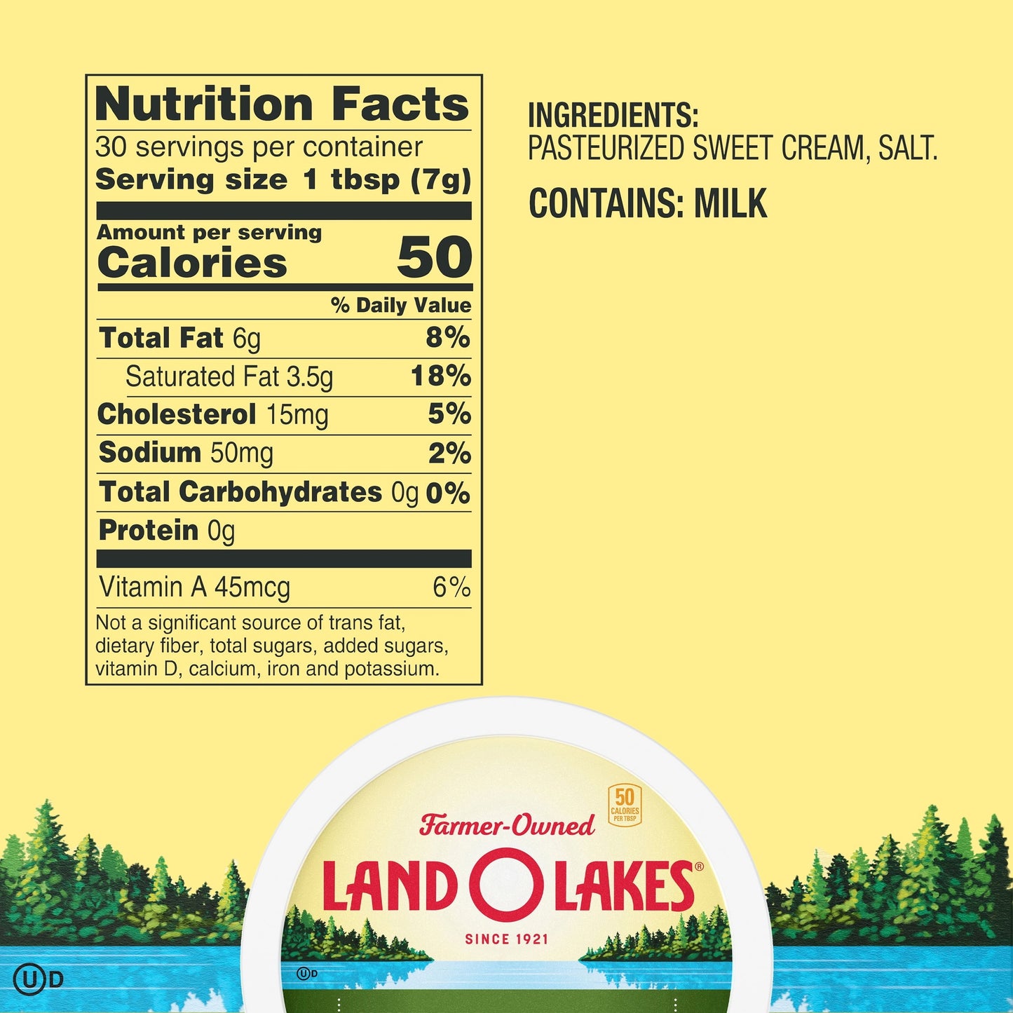 Land O Lakes® Salted Whipped Butter, 8 oz Tub