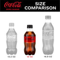 Coca-Cola Zero Sugar Soda Pop, 12 fl oz, 8 Pack Bottles