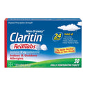 Claritin RediTabs 24 Hour Non-Drowsy Allergy Medicine, Loratadine Antihistamine Tablets, 30 Ct