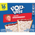 Pop-Tarts Frosted Strawberry Instant Breakfast Toaster Pastries, Shelf-Stable, Ready-to-Eat, 27 oz, 16 Count Box