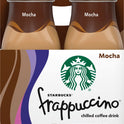 Starbucks Frappuccino Mocha Iced Coffee, 9.5 oz, 4 Pack Bottles