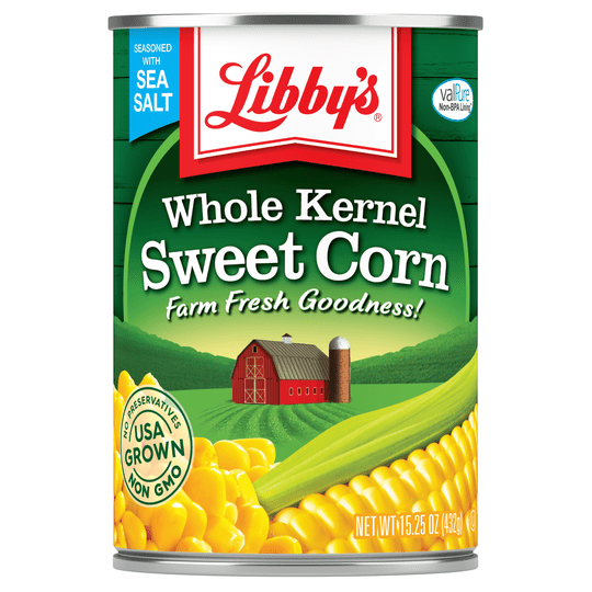 (4 Cans) Libby's Whole Kernel Sweet Corn, 15 oz