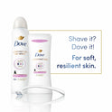 Dove Advanced Care Long Lasting Women's Antiperspirant Deodorant Dry Spray, Clear Finish, 3.8 oz
