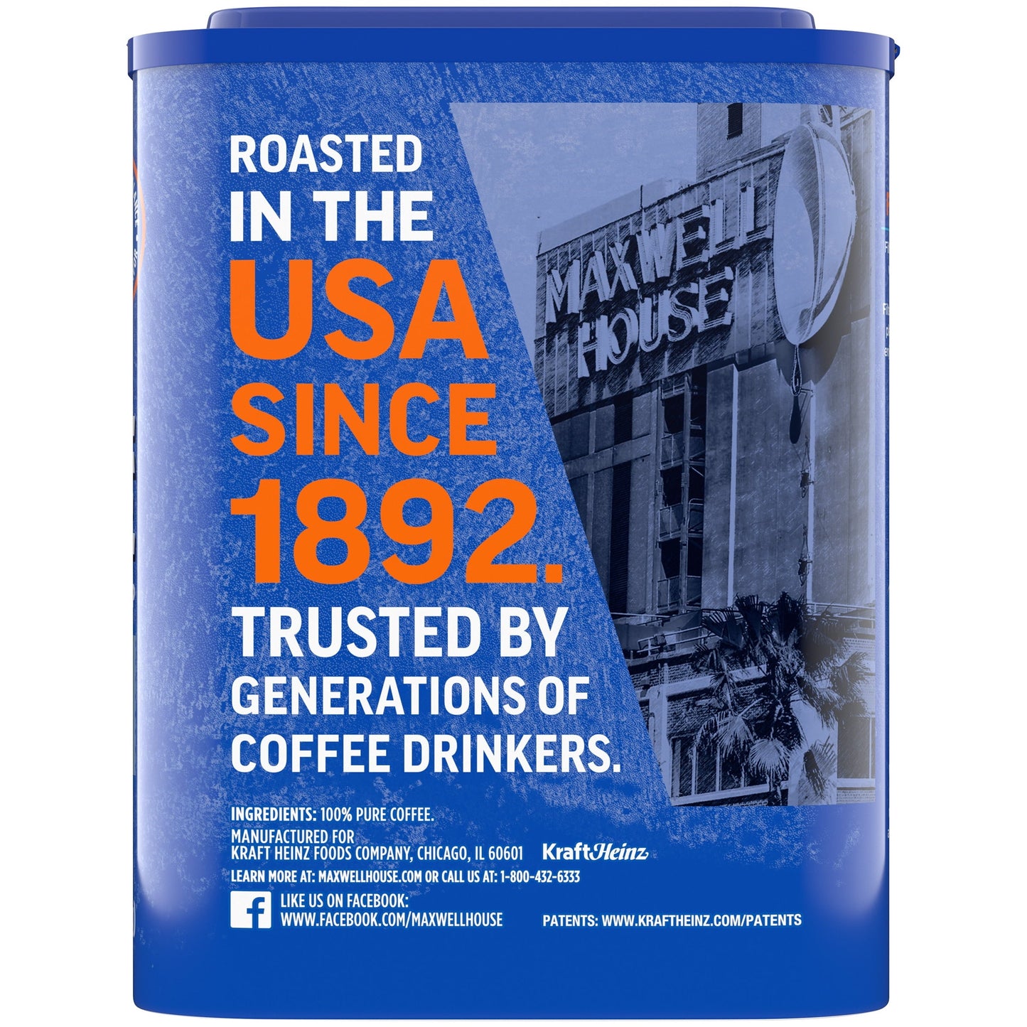 Maxwell House Original Roast Ground Coffee Filter Packs, 10 ct Pack