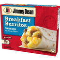 Jimmy Dean Sausage Breakfast Burritos, 4 Count (Frozen)