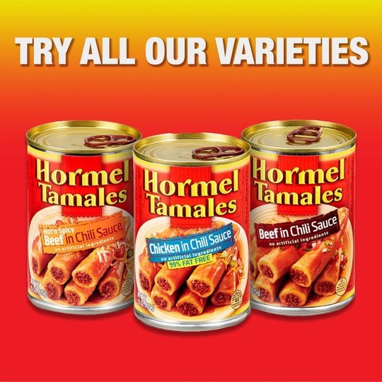 HORMEL Tamales Chicken in Chili Sauce 15 oz