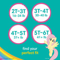 Pampers Easy Ups Girls 4t5t 100ct