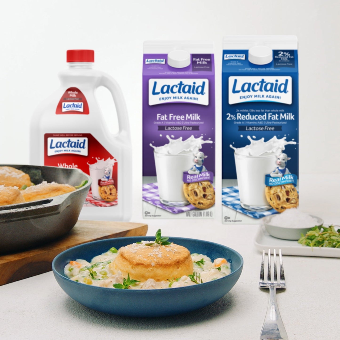 Lactaid Whole Milk, 64 oz