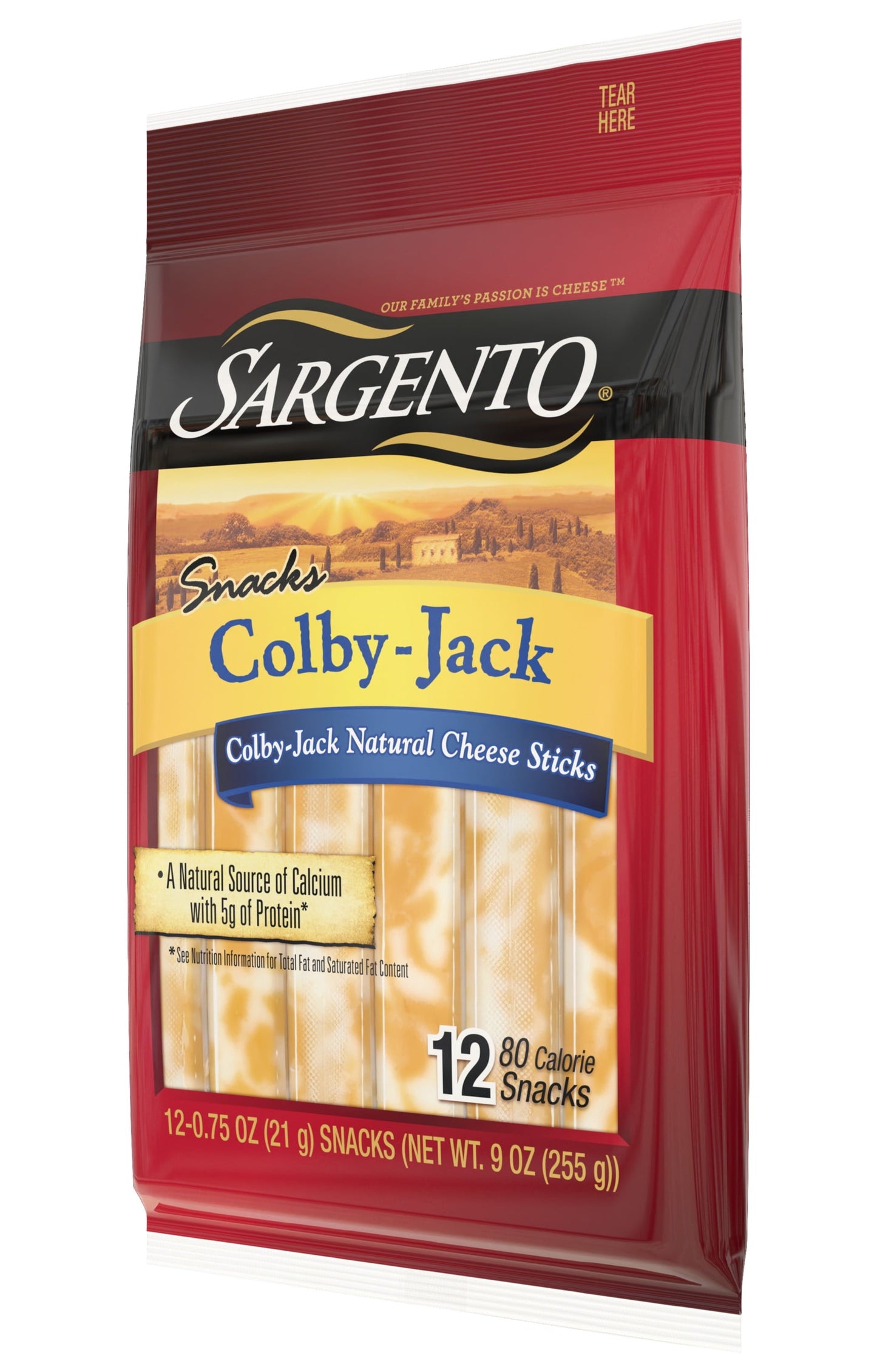 Sargento® Colby-Jack Natural Cheese Snack Sticks, 12-Count