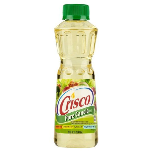 Crisco Pure Canola Oil, 16 fl oz