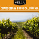 Peter Vella Chardonnay White Box Wine, California, 5 Liter Box