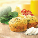 Jimmy Dean Delights Bacon & Spinach Frittatas, 12 oz, 6 Ct (Frozen)