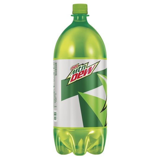 Diet Mountain Dew Citrus Soda Pop, 2 Liter Bottle