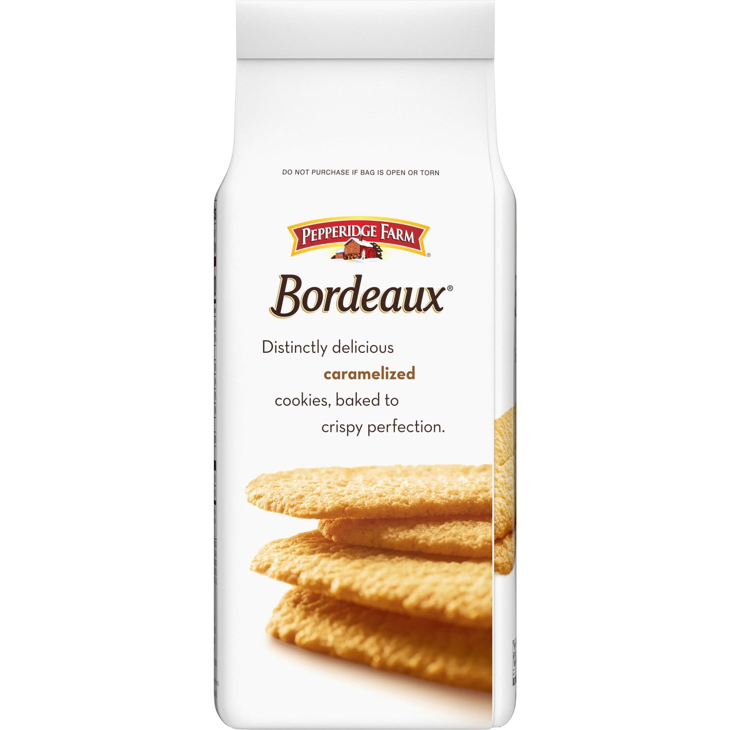 Pepperidge Farm Bordeaux Caramelized Crisp Cookies, 6.75 oz Bag